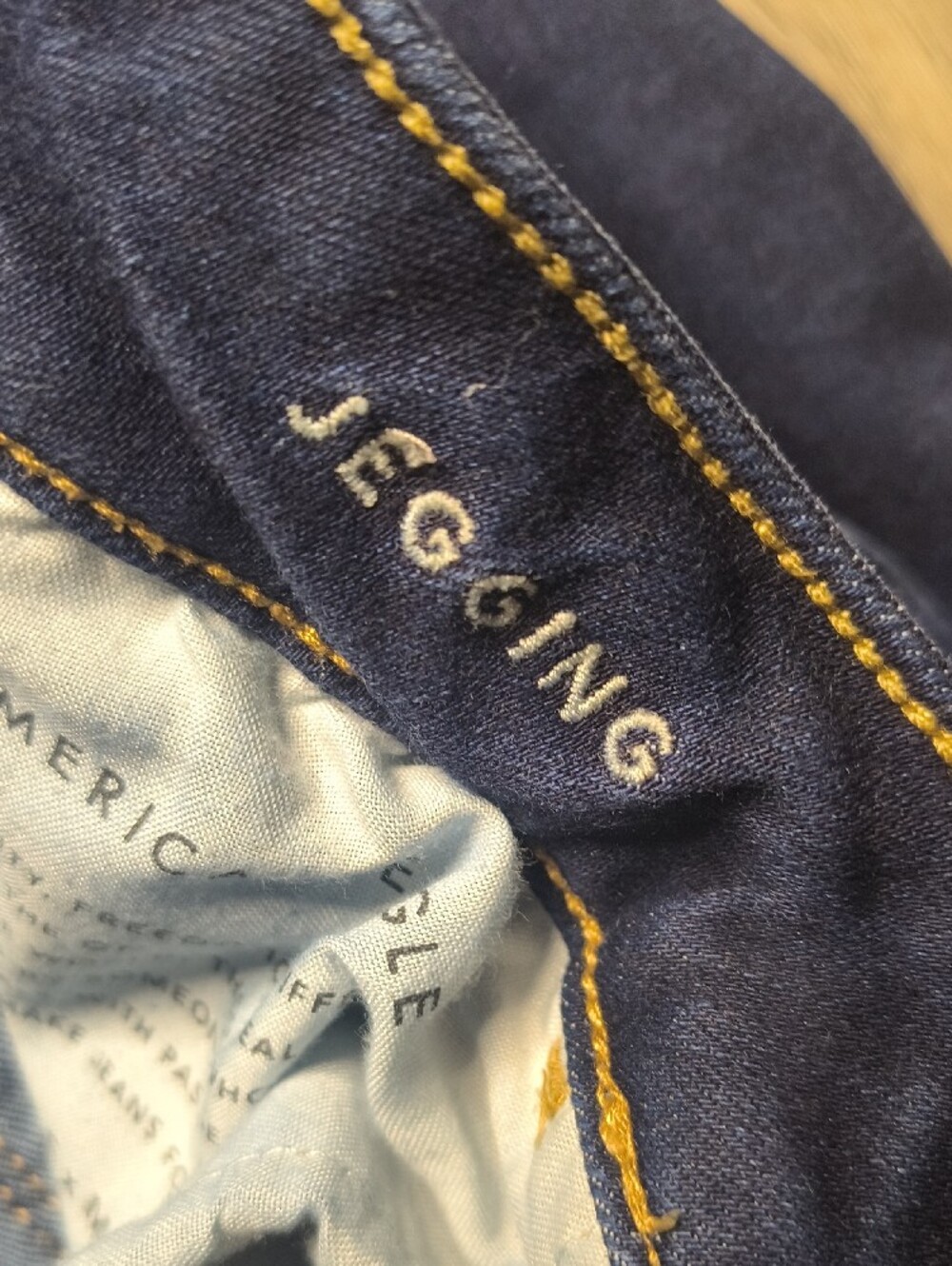 Jegging Next Level Stretch w/30" Inseam American Eagle Women's Size 4 Jeans 834 - Picture 3 of 8